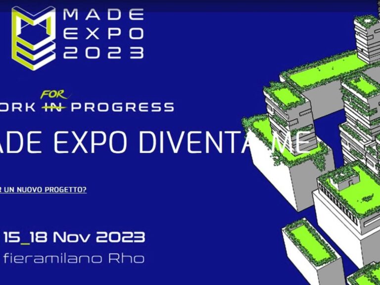 Exposição ME MADE, a construção do futuro na Fiera Milano