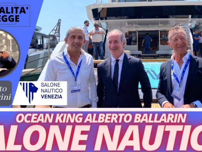 VÍDEO: “Fortuna do artesanato italiano”: o Ocean King no Venice Boat Show